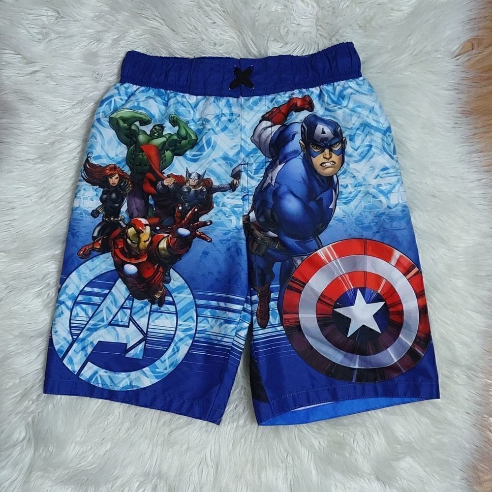 Marvel Avengers Boys Swim Trunks